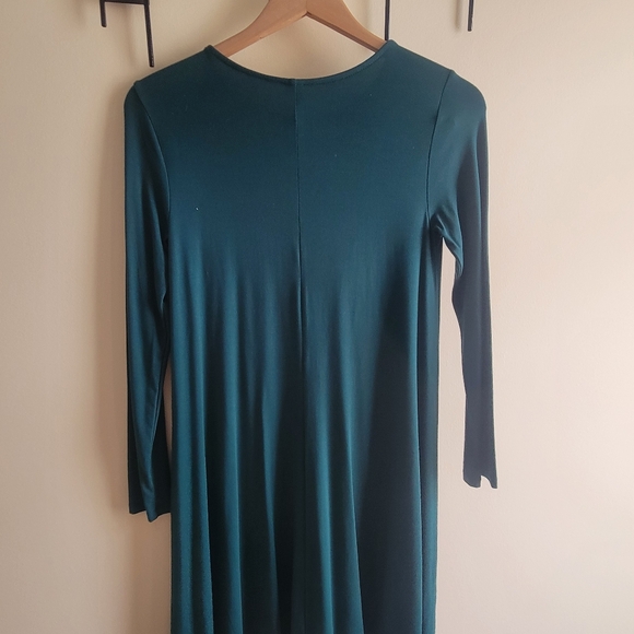 Old Navy Long Sleeve Swing Dress Green Size XS NWT - Picture 4 of 5